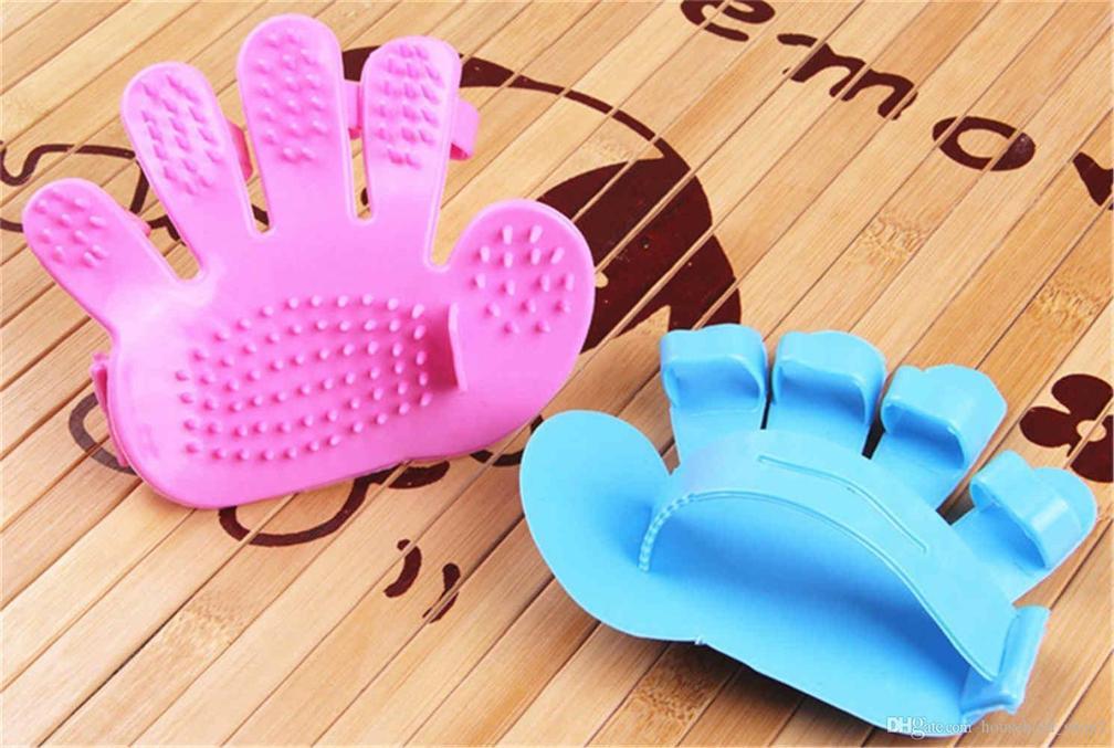Rubber Pet Cleaning Massaging Grooming Glove Brush Rubber Pet Cleaning Massaging Grooming Glove Brush